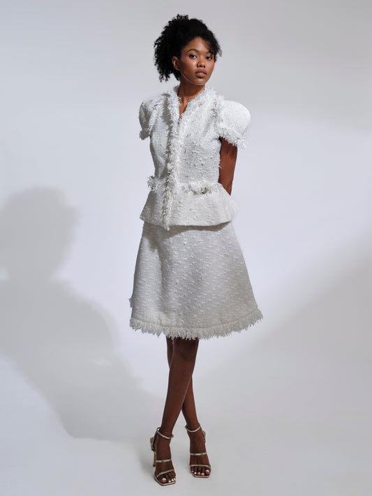 TWEED SKIRT